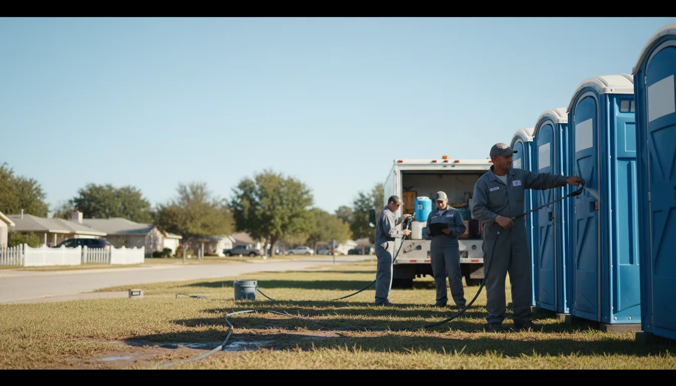 Long-Term Portable Toilet Rental in Eureka Springs, AR near me